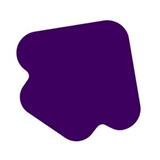 3M 异型报事贴 粉彩四色<紫色>