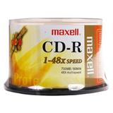 麦克赛尔 CD-R 光盘52X[50片/筒]