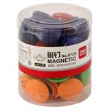得力 白板磁粒 Φ30mm（48个混色）