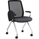 恩荣 活动轮会议洽谈网椅（附写字板）