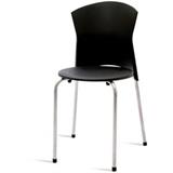 恩荣 塑料休闲椅<黑色>