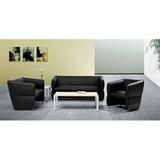 恩荣 三人牛皮沙发