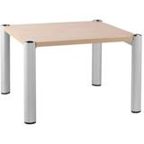 恩荣 板木小茶几（现代铝合金脚）<原木色>