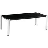 恩荣 板木大茶几（现代铝合金脚）<胡桃木色>