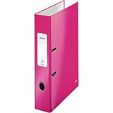 利市 WOW180度商务档案夹 A4 2寸<粉色>