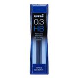 三菱铅笔 超强硬度活动铅芯 0.3mm HB（15pcs）