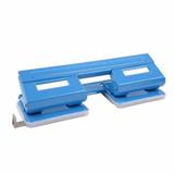 益而高 四孔打孔机 10张/附标尺<蓝色>