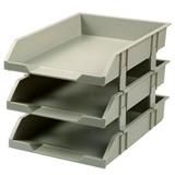 得力 多用文件盘 三层<蓝色>